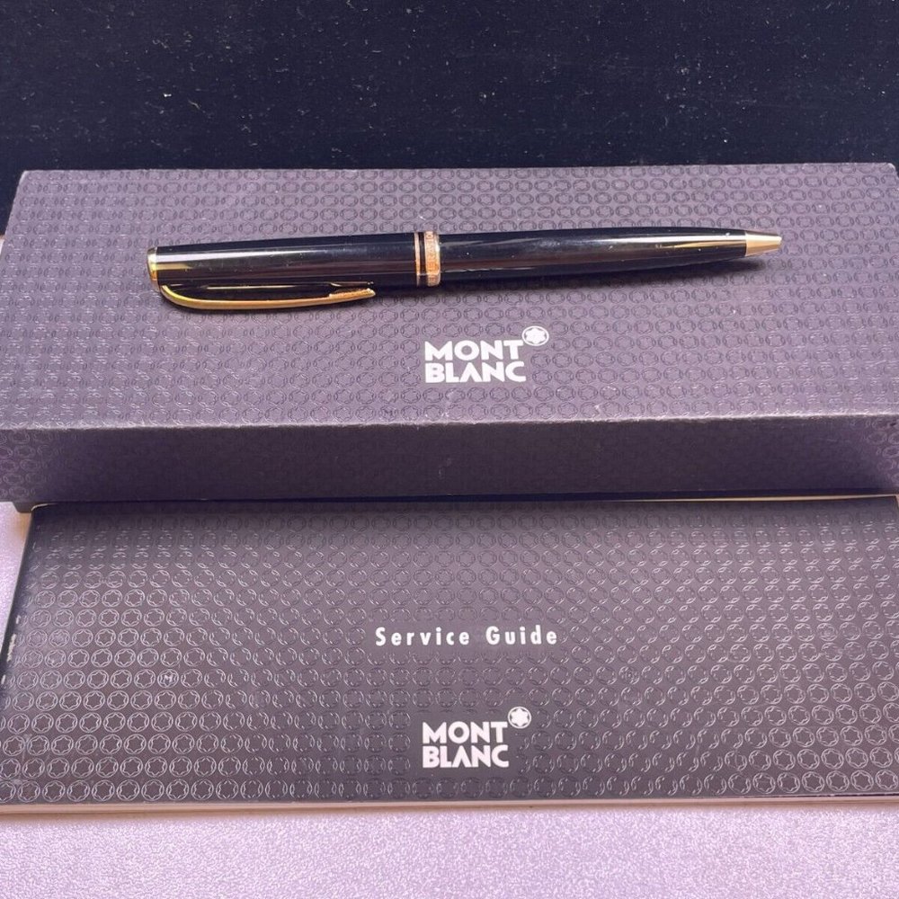 Germany Montblanc 13209 Black Generation Ball Point Pen Original Box/Papers R140